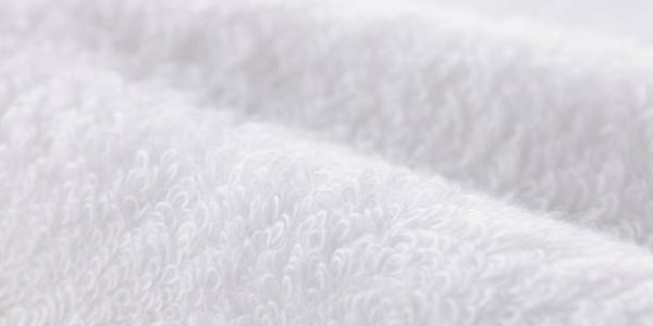 Pure white, soft and clean towel